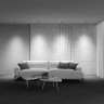 Встраиваемый светильник MAYTONI ALFA LED DL043-02-10W3K-SQ-B-1