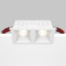 Встраиваемый светильник MAYTONI ALFA LED DL043-02-10W3K-SQ-W-1