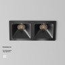 Встраиваемый светильник MAYTONI ALFA LED DL043-02-10W4K-SQ-B-1