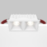 Встраиваемый светильник MAYTONI ALFA LED DL043-02-10W4K-SQ-W-1