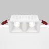 Встраиваемый светильник MAYTONI ALFA LED DL043-02-10W4K-SQ-W