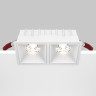 Встраиваемый светильник MAYTONI ALFA LED DL043-02-15W4K-SQ-W