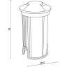 Встраиваемый светильник MAYTONI FLASH O044DL-L1S3K1