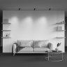Встраиваемый светильник MAYTONI FOCUS LED C071CL-7W4K-B