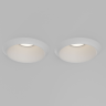 Встраиваемый светитель MAYTONI GYPS MODERN DL124-GU10-02-TRS-W