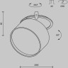 Встраиваемый светильник MAYTONI ONDA DL024-12W3K-BMG