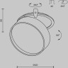 Встраиваемый светильник MAYTONI ONDA DL024-18W4K-B