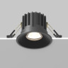 Встраиваемый светильник MAYTONI ROUND DL058-12W-DTW-B