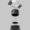 Встраиваемый светильник MAYTONI ROUND DL058-12W2.7K-TRS-B