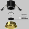 Встраиваемый светильник MAYTONI ROUND DL058-7W4K-BS