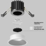 Встраиваемый светильник MAYTONI ROUND DL058-7W4K-W