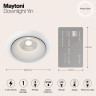 Встраиваемый светильник MAYTONI ZOOM DL031-2-L8W