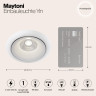 Встраиваемый светильник MAYTONI ZOOM DL031-2-L8W