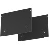 Заглушка декоративная MAYTONI ALM013EC-PL-B черная - 2шт.+ 8 саморезов для профиля ALM-11681-PL-B-2M
