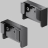 Заглушка двойная MAYTONI PARITY TRA130BECDuo-B черная 2 шт