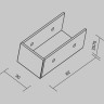 Заглушка MAYTONI O-TR001-EC к профилю Elasity IP